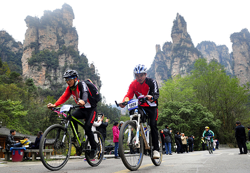 cross country cycling race